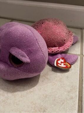 Slow Poke the turtle beanie boo 9” NWT plush